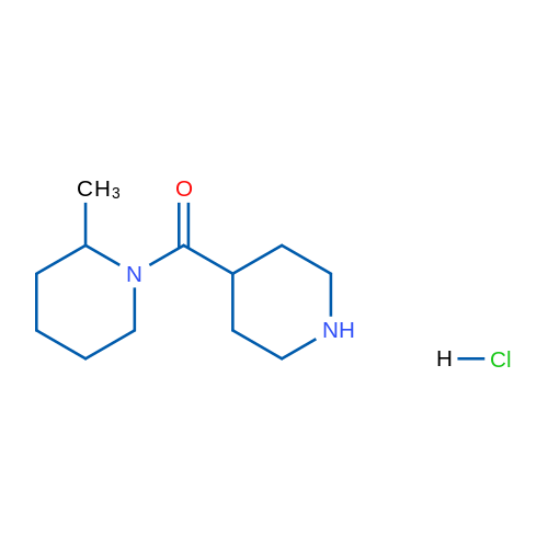 (2-Methylpiperidin-1-yl)(piperidin-4-yl)methanone hydrochloride 1g