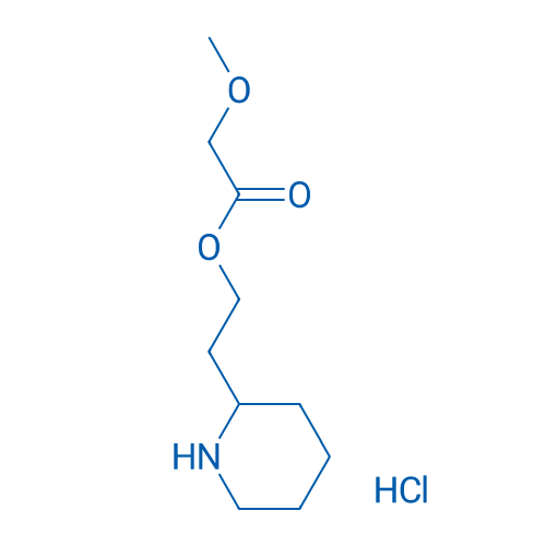 2-(Piperidin-2-yl)ethyl 2-methoxyacetate hydrochloride 1g