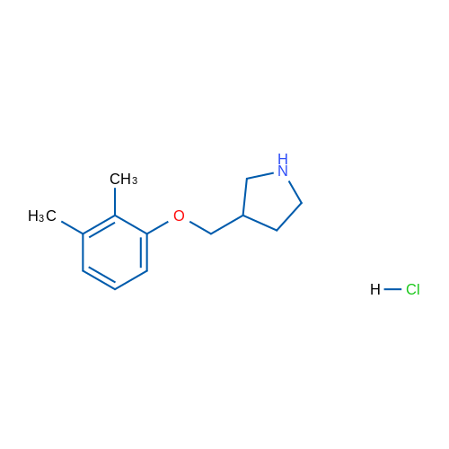 3-((2,3-Dimethylphenoxy)methyl)pyrrolidine hydrochloride 5g