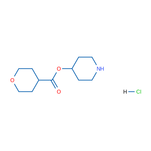Piperidin-4-yl tetrahydro-2H-pyran-4-carboxylate hydrochloride 5g