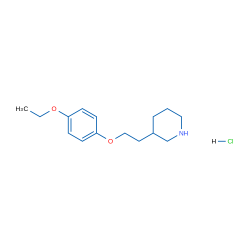 3-(2-(4-Ethoxyphenoxy)ethyl)piperidine hydrochloride 1g