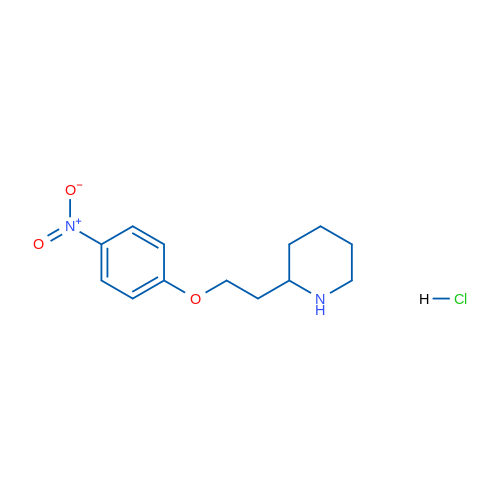 2-(2-(4-Nitrophenoxy)ethyl)piperidine hydrochloride 5g