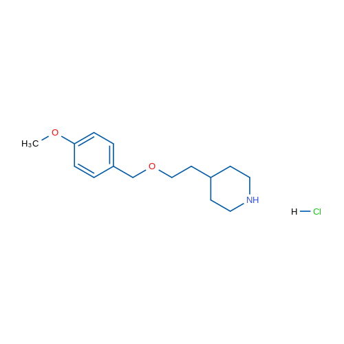 4-(2-((4-Methoxybenzyl)oxy)ethyl)piperidine hydrochloride 1g