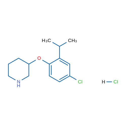3-(4-Chloro-2-isopropylphenoxy)piperidine hydrochloride 5g