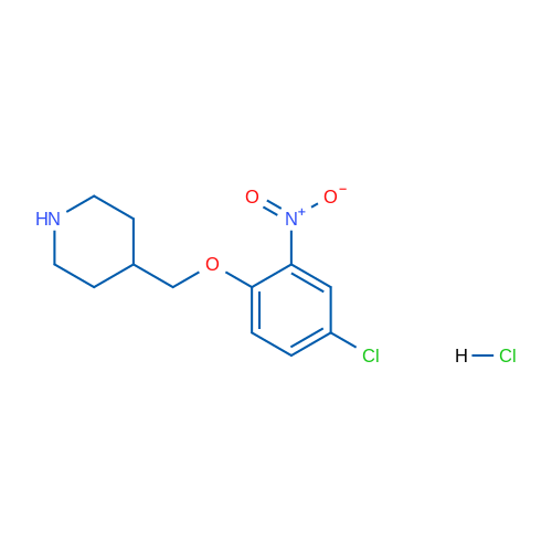 4-((4-Chloro-2-nitrophenoxy)methyl)piperidine hydrochloride 1g