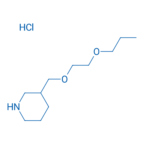 3-((2-Propoxyethoxy)methyl)piperidine hydrochloride 1g