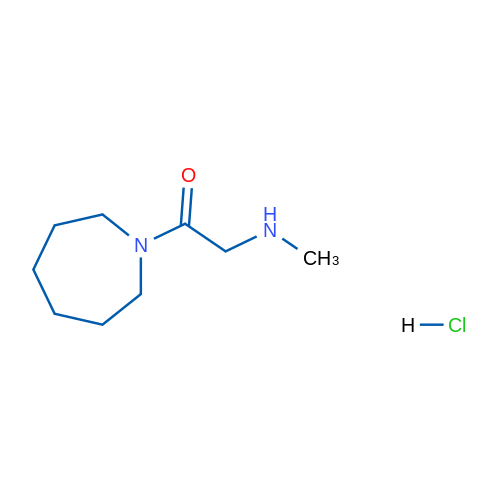 1-(Azepan-1-yl)-2-(methylamino)ethanone hydrochloride 5g