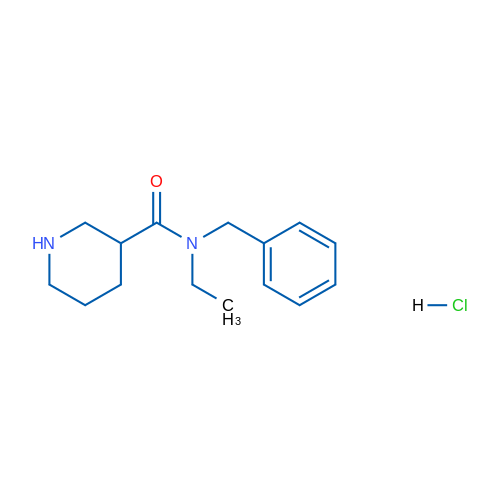 N-Benzyl-N-ethylpiperidine-3-carboxamide hydrochloride 5g