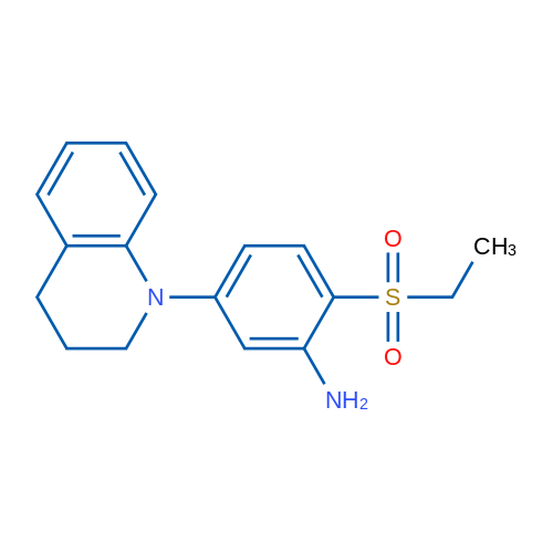 5-(3,4-Dihydroquinolin-1(2H)-yl)-2-(ethylsulfonyl)aniline 5g