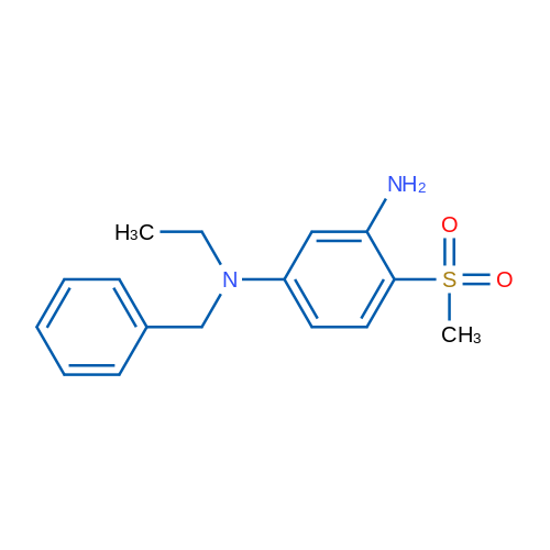 N1-Benzyl-N1-ethyl-4-(methylsulfonyl)benzene-1,3-diamine 1g