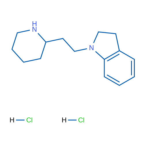 1-(2-(Piperidin-2-yl)ethyl)indoline dihydrochloride 5g
