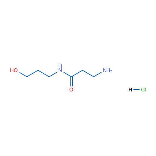 3-Amino-N-(3-hydroxypropyl)propanamide hydrochloride 5g