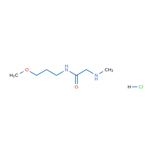 N-(3-Methoxypropyl)-2-(methylamino)acetamide hydrochloride 1g