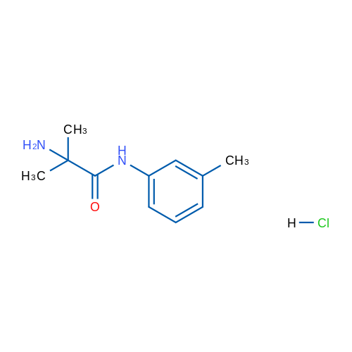2-Amino-2-methyl-N-(m-tolyl)propanamide hydrochloride 1g