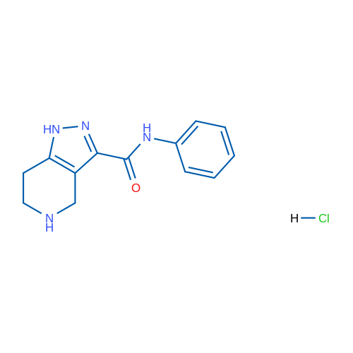 N-Phenyl-4,5,6,7-tetrahydro-1H-pyrazolo[4,3-c]pyridine-3-carboxamide hydrochloride 1g