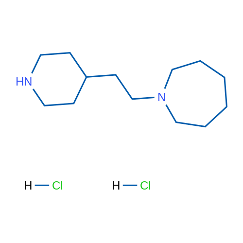 1-(2-(Piperidin-4-yl)ethyl)azepane dihydrochloride 1g