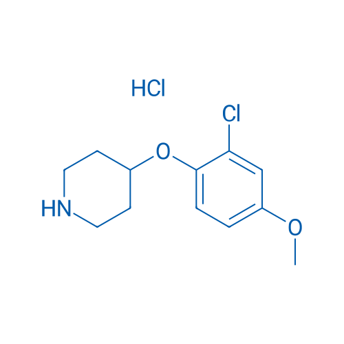 4-(2-Chloro-4-methoxyphenoxy)piperidine hydrochloride 1g