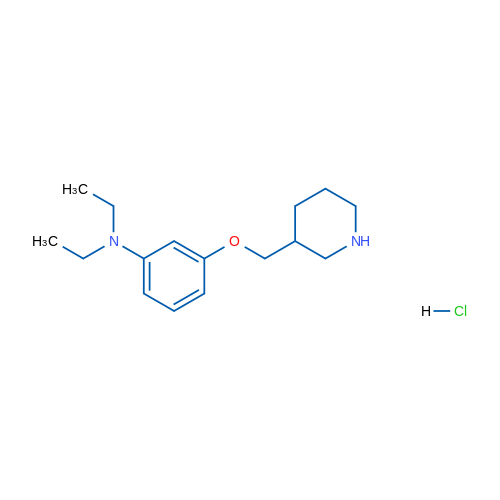 N,N-Diethyl-3-(piperidin-3-ylmethoxy)aniline hydrochloride 5g