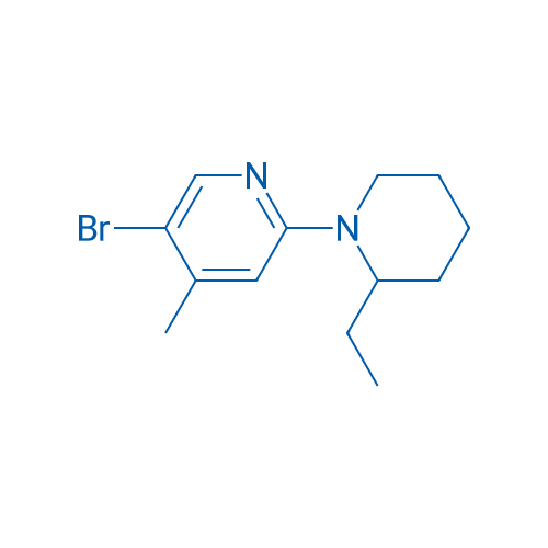 5-Bromo-2-(2-ethylpiperidin-1-yl)-4-methylpyridine 1g