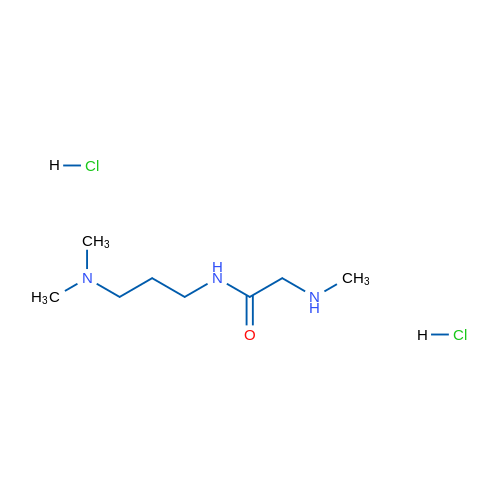 N-(3-(Dimethylamino)propyl)-2-(methylamino)acetamide dihydrochloride 5g