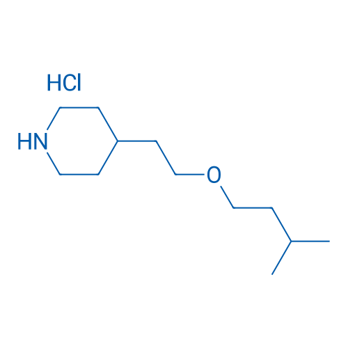 4-(2-(Isopentyloxy)ethyl)piperidine hydrochloride 5g