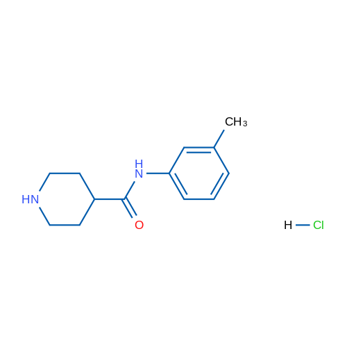 N-(m-Tolyl)piperidine-4-carboxamide hydrochloride 5g