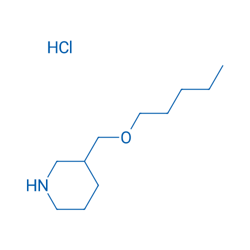 3-((Pentyloxy)methyl)piperidine hydrochloride 1g
