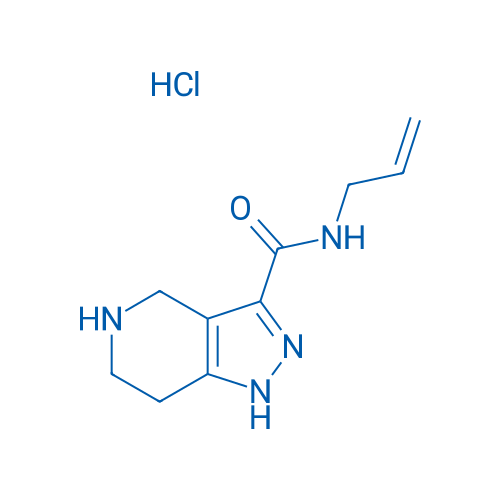 N-Allyl-4,5,6,7-tetrahydro-1H-pyrazolo[4,3-c]pyridine-3-carboxamide hydrochloride 5g