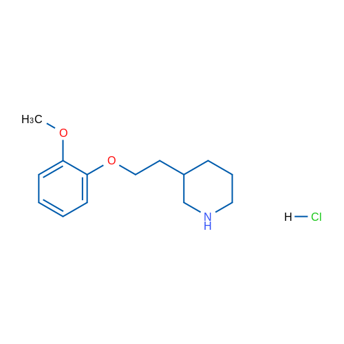 3-(2-(2-Methoxyphenoxy)ethyl)piperidine hydrochloride 1g