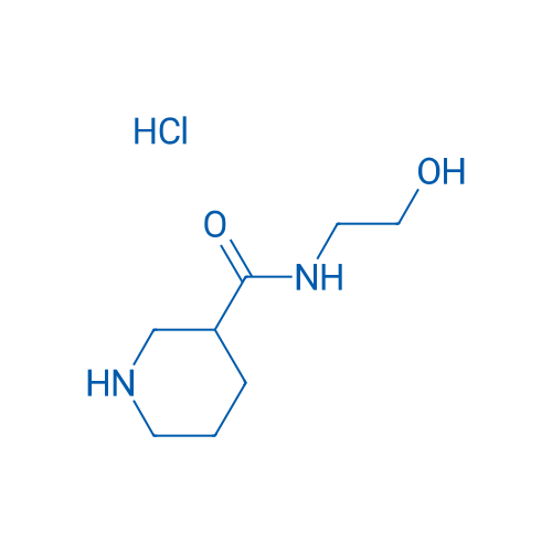 N-(2-Hydroxyethyl)piperidine-3-carboxamide hydrochloride 5g