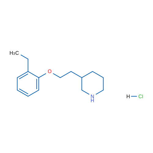 3-(2-(2-Ethylphenoxy)ethyl)piperidine hydrochloride 5g