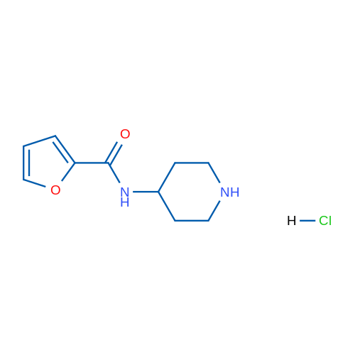N-(Piperidin-4-yl)furan-2-carboxamide hydrochloride 5g