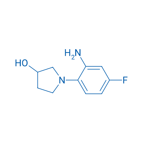 1-(2-Amino-4-fluorophenyl)pyrrolidin-3-ol 5g