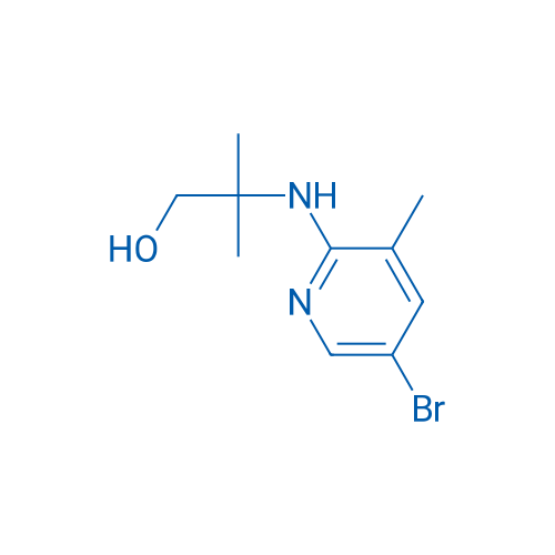2-((5-Bromo-3-methylpyridin-2-yl)amino)-2-methylpropan-1-ol 5g