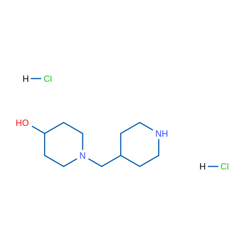 1-(Piperidin-4-ylmethyl)piperidin-4-ol dihydrochloride 5g