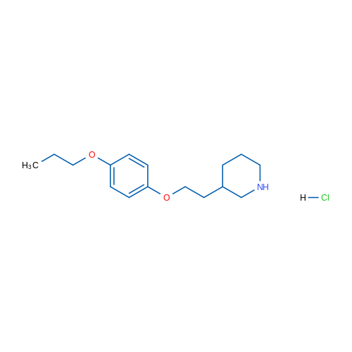 3-(2-(4-Propoxyphenoxy)ethyl)piperidine hydrochloride 1g