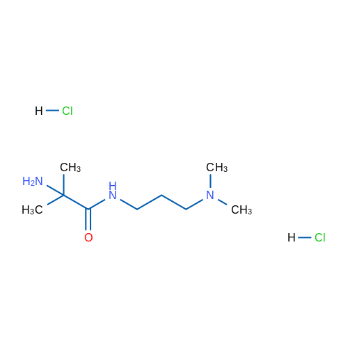 2-Amino-N-(3-(dimethylamino)propyl)-2-methylpropanamide dihydrochloride 1g