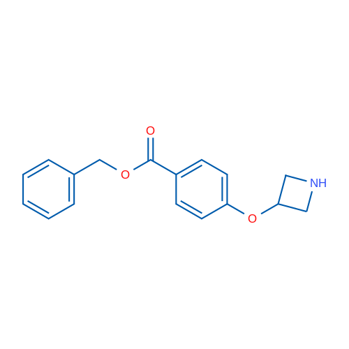 Benzyl 4-(azetidin-3-yloxy)benzoate 1g