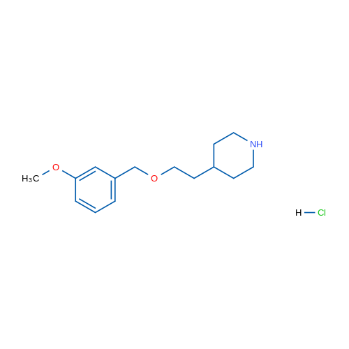 4-(2-((3-Methoxybenzyl)oxy)ethyl)piperidine hydrochloride 5g