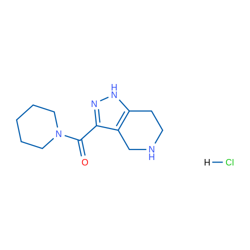 Piperidin-1-yl(4,5,6,7-tetrahydro-1H-pyrazolo[4,3-c]pyridin-3-yl)methanone hydrochloride 1g