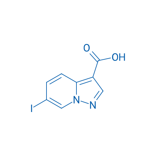 6-Iodopyrazolo[1,5-a]pyridine-3-carboxylic acid 100mg
