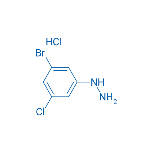 (3-Bromo-5-chlorophenyl)hydrazine hydrochloride 5g