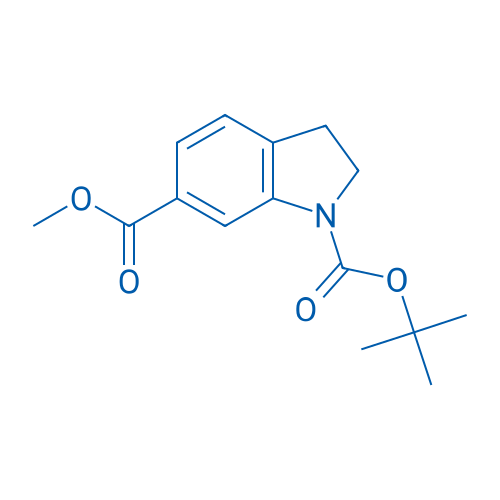 1-tert-Butyl 6-methyl indoline-1,6-dicarboxylate 250mg