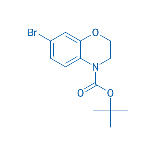 tert-Butyl 7-bromo-2H-benzo[b][1,4]oxazine-4(3H)-carboxylate 100mg