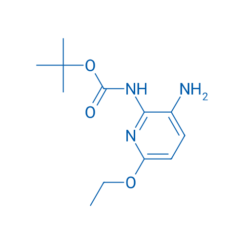 (3-Amino-6-ethoxy-pyridin-2-yl)-carbamic acid tert-butyl ester 1g