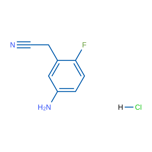 (5-Amino-2-fluoro-phenyl)-acetonitrile hydrochloride 1g