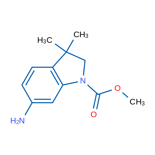 Methyl 6-amino-3,3-dimethylindoline-1-carboxylate 1g