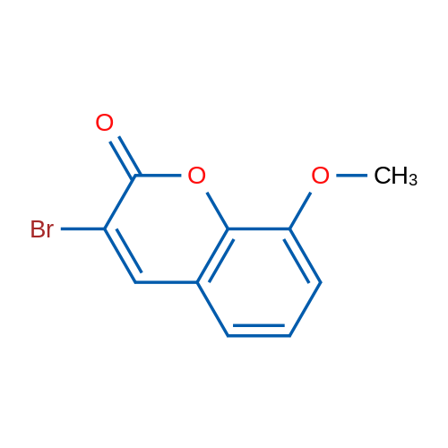 3-Bromo-8-methoxy-2H-chromen-2-one 10g