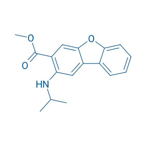 Methyl 2-(isopropylamino)dibenzo[b,d]furan-3-carboxylate 1g