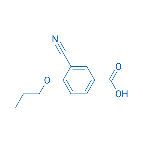 3-Cyano-4-propoxybenzoic acid 1g
